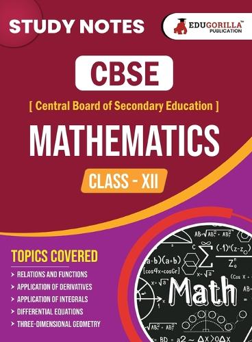 CBSE CLASS XII SCIENCE (MATHEMATICS)