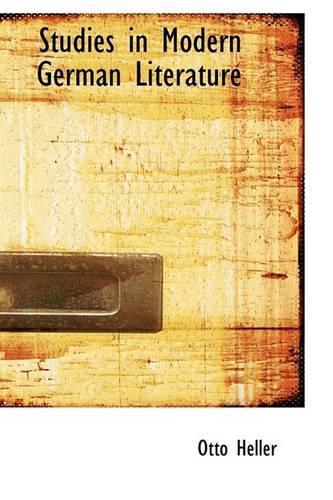 Studies in Modern German Literature