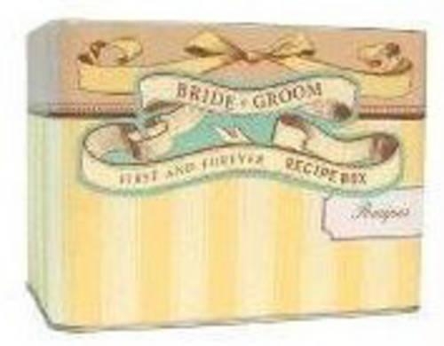 Bride & Groom First and Forever Recipe Box