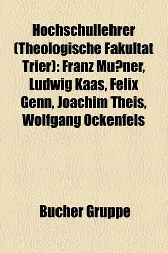 Hochschullehrer (Theologische Fakultat Trier)
