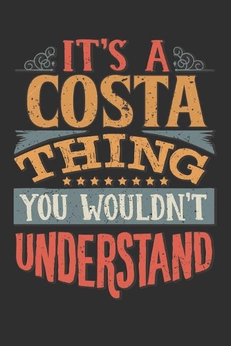 It's A Costa You Wouldn't Understand
