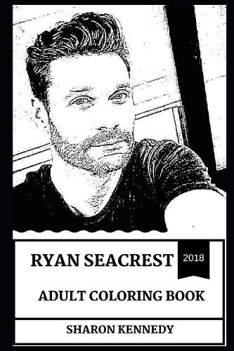 Ryan Seacrest Adult Coloring Book