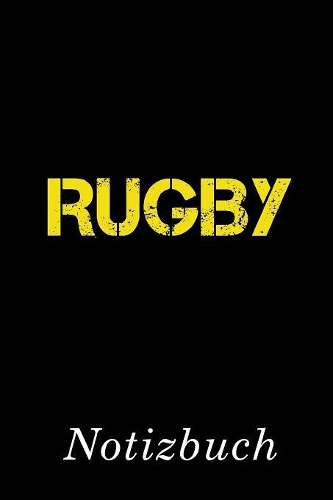 Rugby Notizbuch