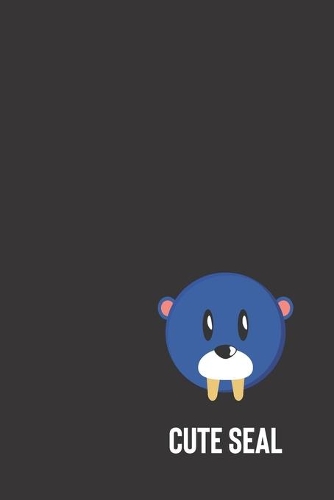 Cute Seal: small lined Seal Notebook / Travel Journal to write in (6'' x 9'') 120 pages