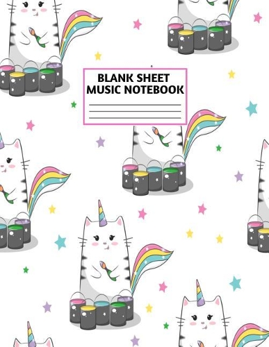 Blank Sheet Music Notebook