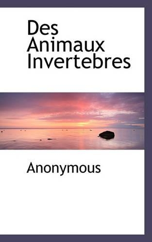 Des Animaux Invertebres