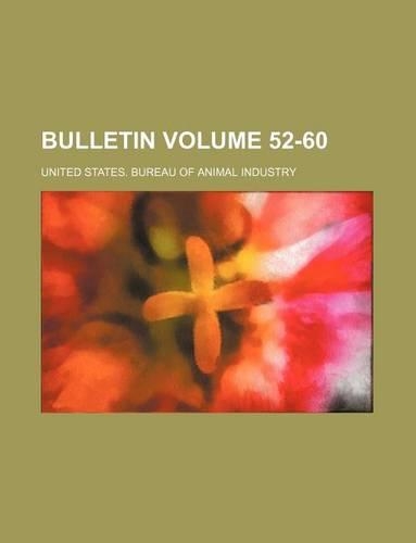 Bulletin Volume 52-60: (English)