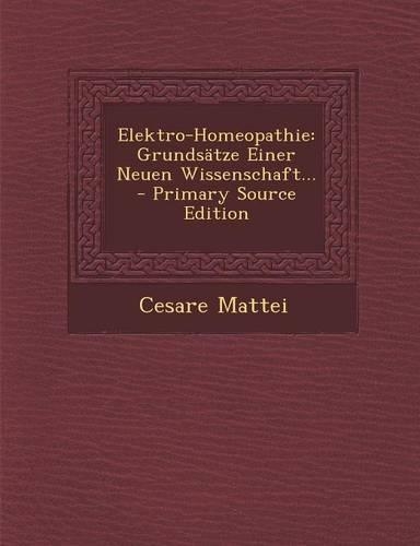 Elektro-Homeopathie