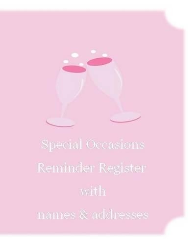 Special Occasions Reminder Register with Names & Addresses: (English)