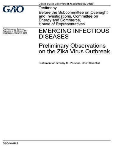 Gao-16-470t, Emerging Infectious Diseases