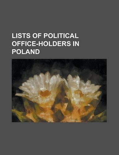 Lists of Political Office-Holders in Poland