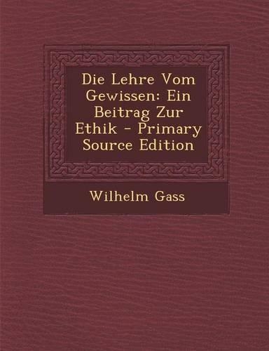 Die Lehre Vom Gewissen