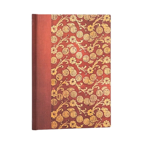 The Waves (Volume 4) Midi Lined Hardcover Journal (Elastic Band Closure)
