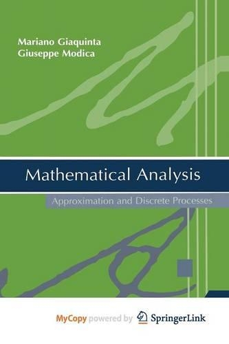 Mathematical Analysis