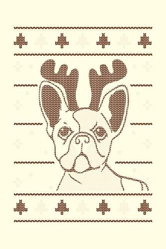 Funny Christmas - Journal Diary Journal Lined about A5 FORMAT - notepad for school and work. Christmas theme, Santa Claus, Pug, Pug, Sweet