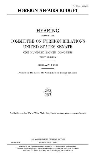 Foreign Affairs Budget