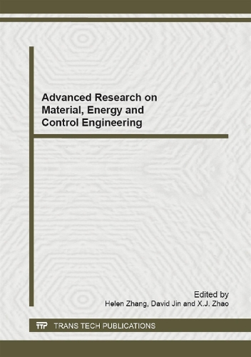Advanced  Research on Material, Energy and Control Engineering: (Volume 648 Advanced Materials Research)