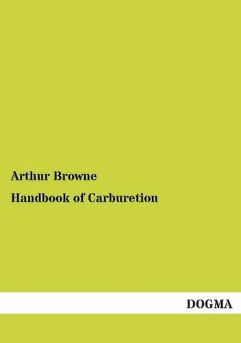 Handbook of Carburetion: (German)