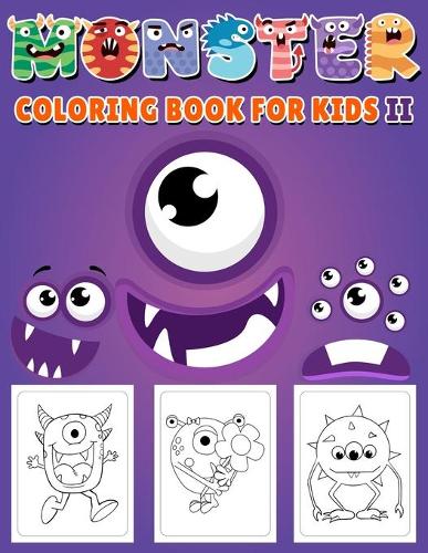 Monster Coloring Book For Kids II