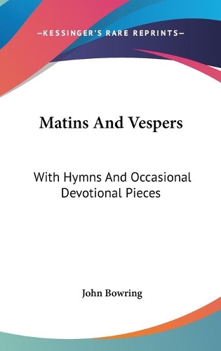 Matins And Vespers