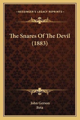 The Snares Of The Devil (1883)