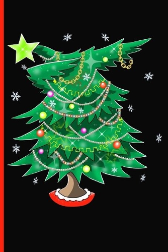 Dabbing Christmas Tree Dot Grid Notebook