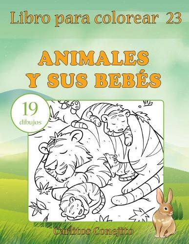 Libro para colorear Animales y sus Bebés