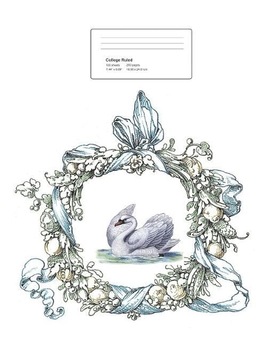 College Ruled 100 Sheets 200 Pages 7.44x 9.69 18.90 X 24.61cm