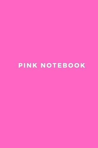 Pink Notebook: lined - 100 pages
