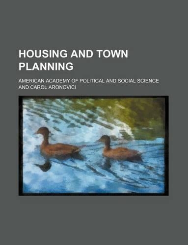 Housing and Town Planning: (English)