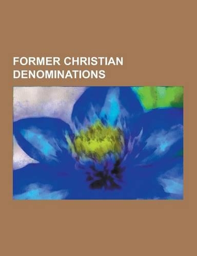Former Christian Denominations