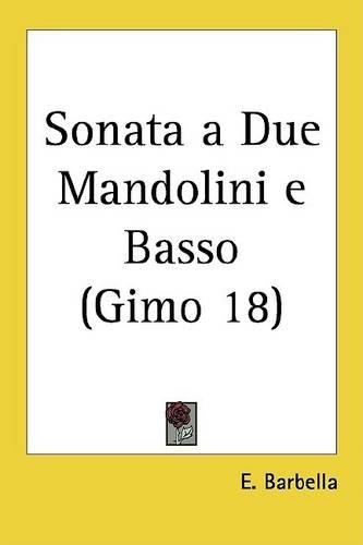 Sonata a Due Mandolini E Basso (Gimo 18)