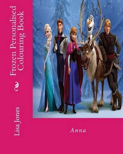 Frozen Personalised Colouring Book