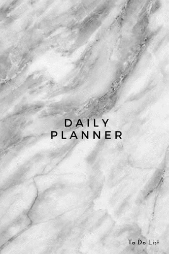 Daily Planner To Do List - Marble Journal