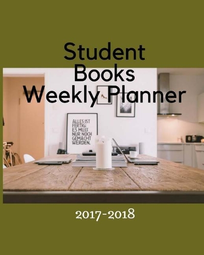 Student Books Weekly Planner 2017- 2018