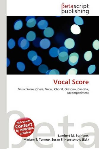 Vocal Score: (English)