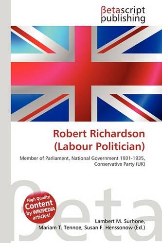 Robert Richardson (Labour Politician)
