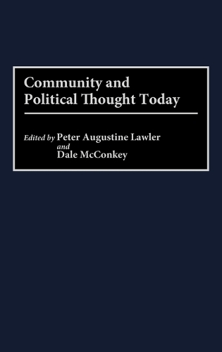 Community and Political Thought Today