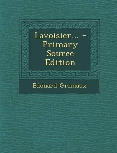Lavoisier...
