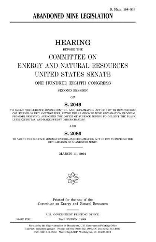 Abandoned Mine Legislation