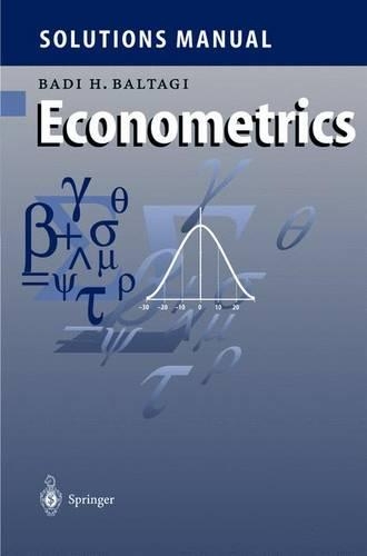 Solutions Manual for "Econometrics": (English)