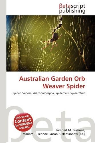 Australian Garden Orb Weaver Spider