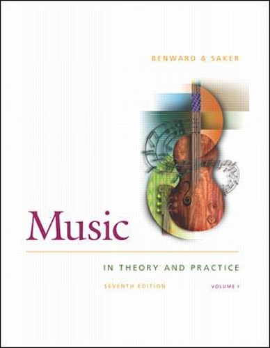 Music in Theory and Practice, Volume One,  w. Audio CD
