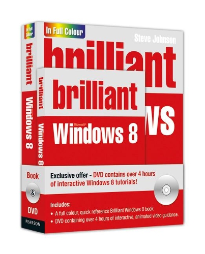 Brilliant Windows 8 Book and DVD pack