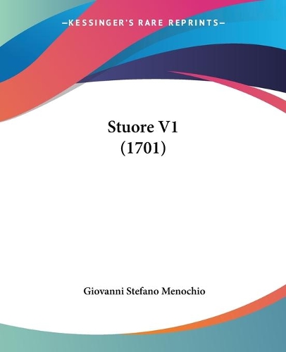 Stuore V1 (1701): (Italian)