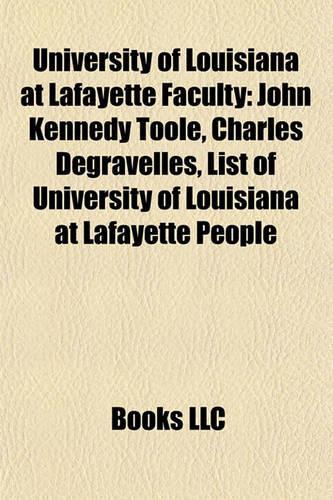 University of Louisiana at Lafayette Faculty
