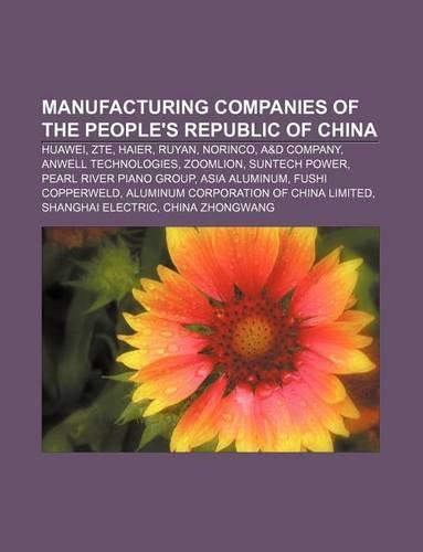 Manufacturing Companies of the People's Republic of China