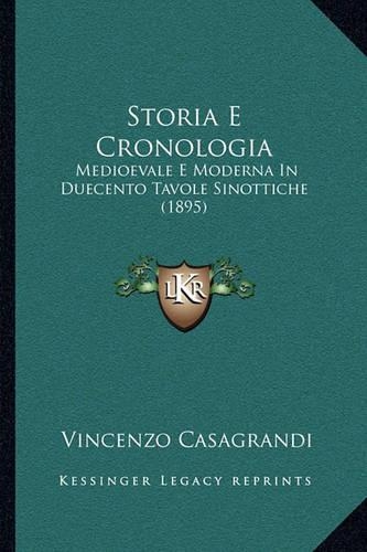 Storia E Cronologia