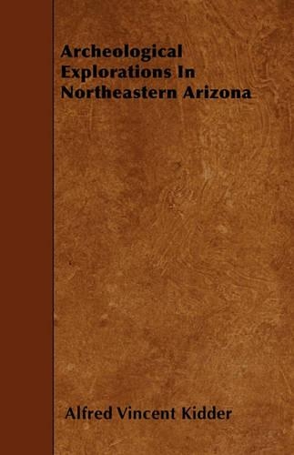 Archeological Explorations In Northeastern Arizona