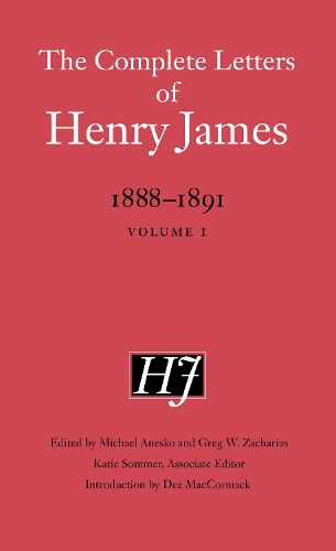 The Complete Letters of Henry James, 1888–1891
